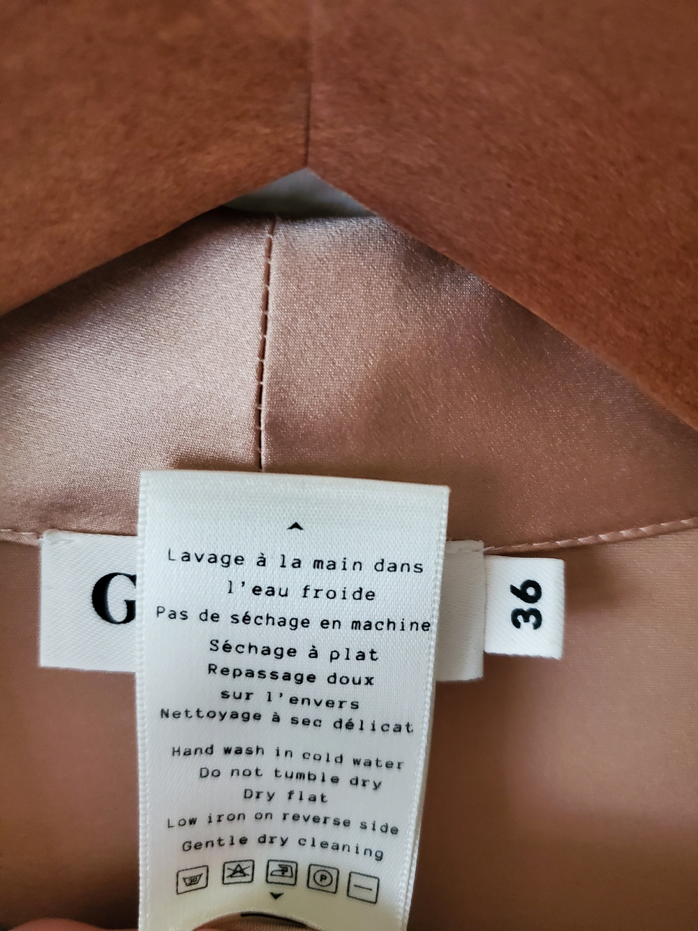 Gaâla Lena Silk Tie-Neck Blouse - Picture 9 of 9